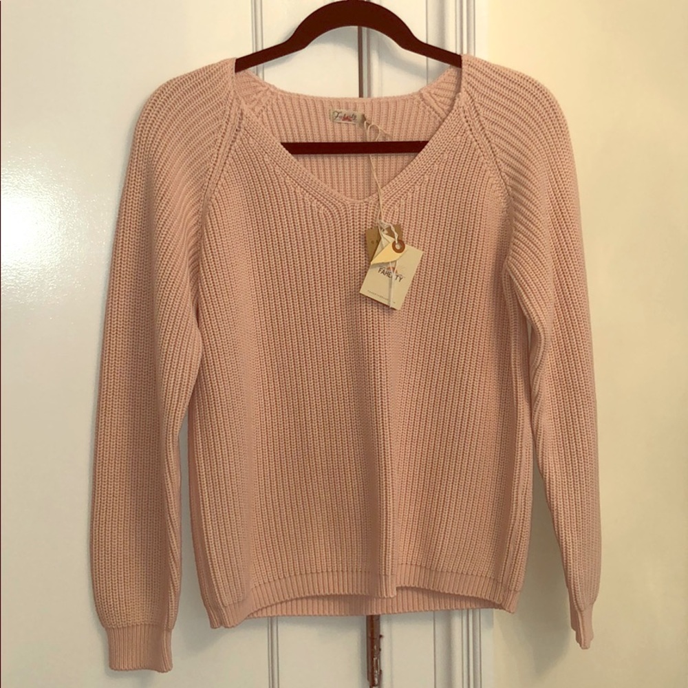 Claudette sweater in rose